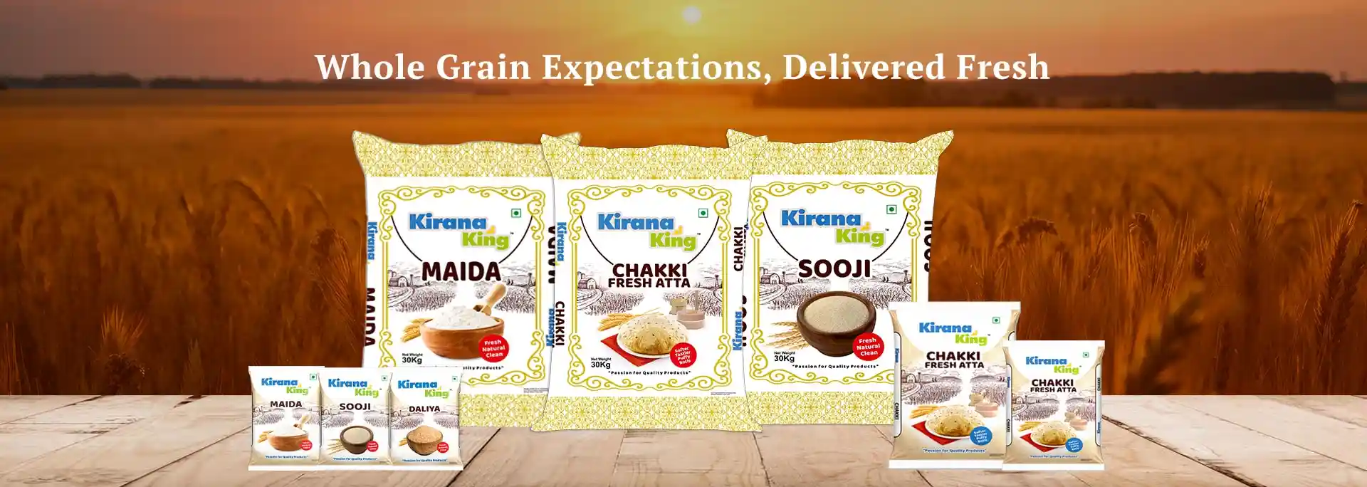 Wheat Product Banner